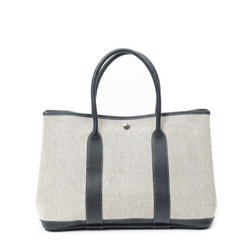 Hermes Garden Party Tote Toile And #323558H23B